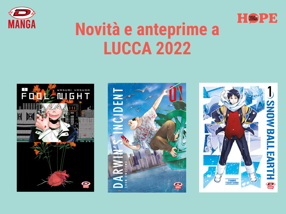 Annunci Dynit Manga - Lucca Comics 2022